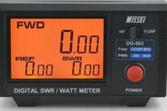 Nissei-dg-503-Digital-SWR-Watt-Meter-Amateur-Radio-Front